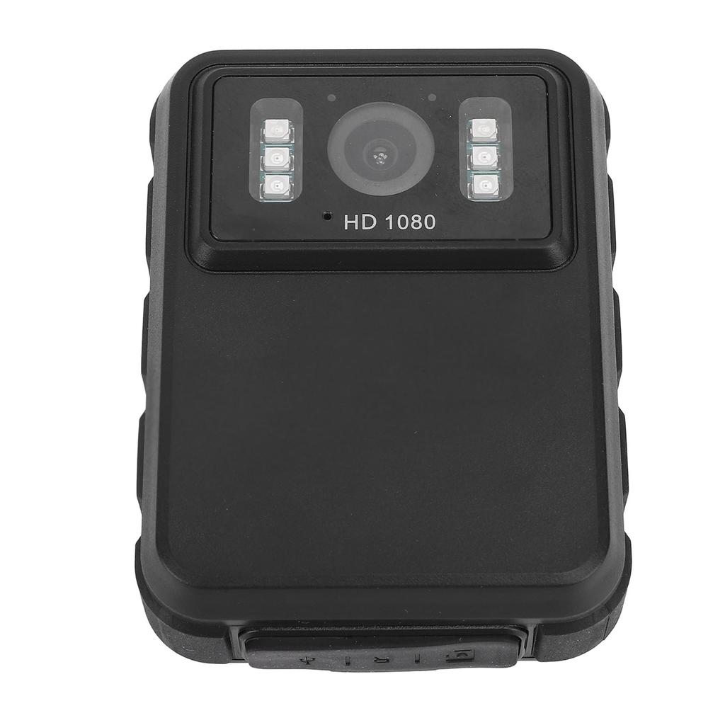 Body Mounted Camera Night Vision 1080p HD Portable Body Wearable Video Camera Loop Recording 130 Degrees
