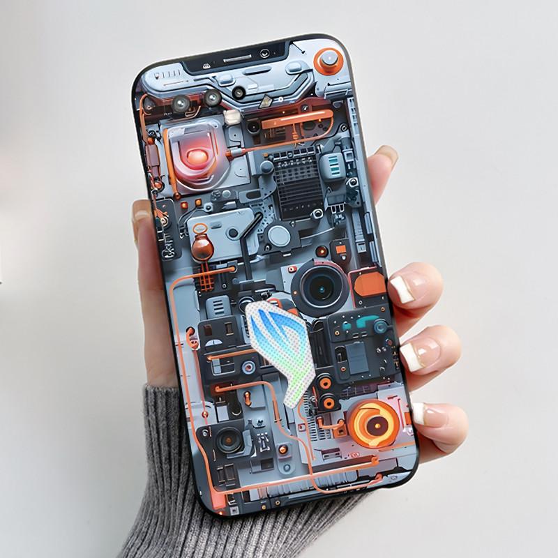 Чехол для Asus Rog Phone 5 Rog 5s ZS673KS ZS676KS Чехол Роскошный Дракон Милый Крутой Для Мальчиков Девочек Мягкий Черный Матовый Силиконовый Задний Чехол