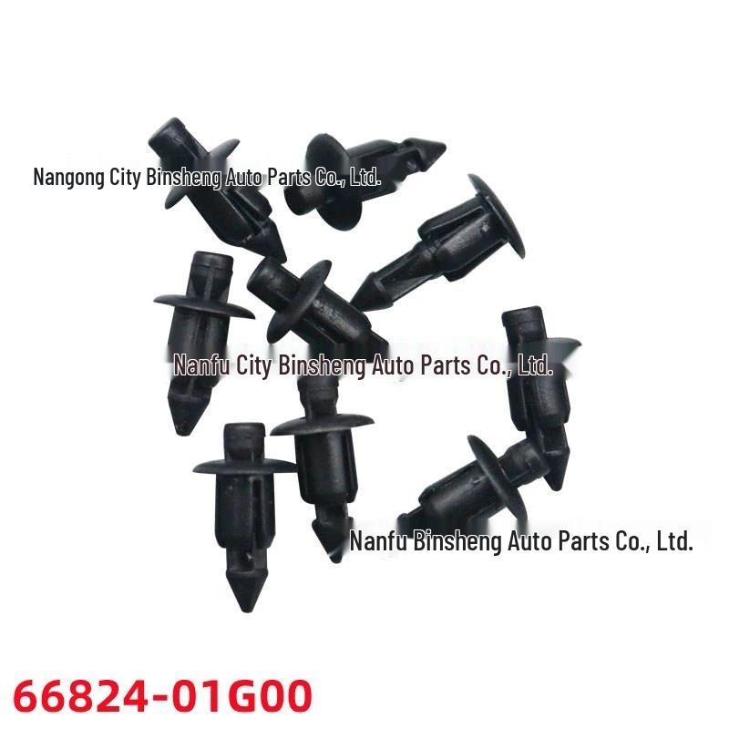 6mm Black Rivet Fairing Fastener Screw Clip for Honda Motorcycles