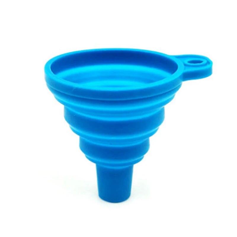 Силиконовая складная воронка - кухонные гаджеты Складная воронка для перекачивания жидкости в бутылках с водой, пищевого качества