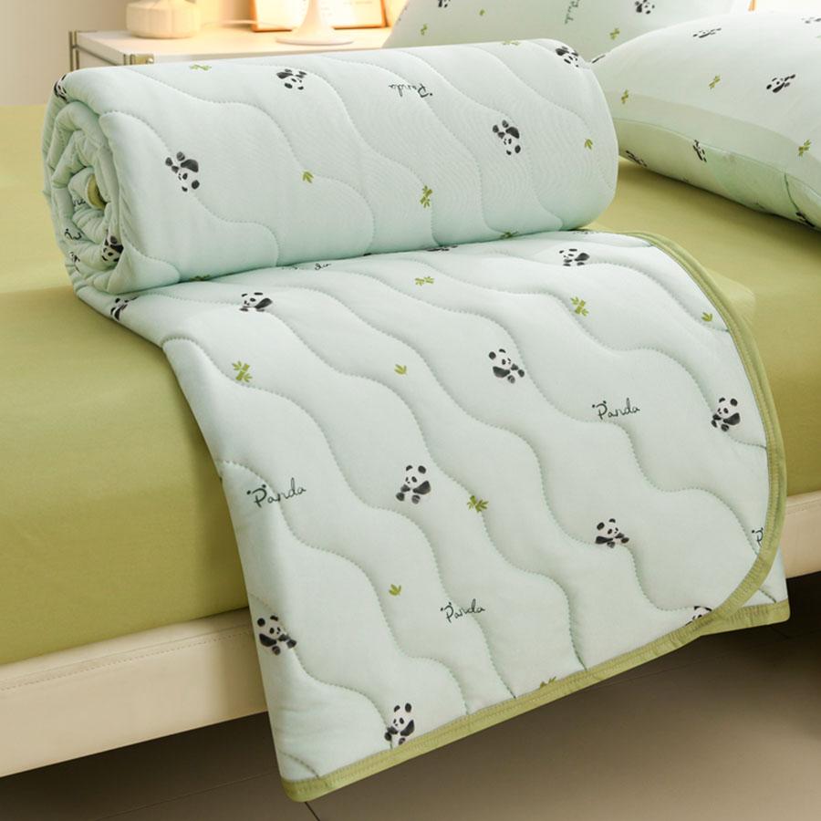 Новое одеяло с цветочным принтом для весны и лета для односпальной и двуспальной кровати, мягкое, приятное к коже, дышащее, удобное, одеяло для кондиционера