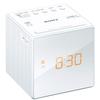 Clock Radio ICF-C1 FMAMWide FM Compatible, Sleep Timer, White ICF-C1 W