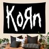 1 шт. Гобелен группы Korn Тяжелый металл Поп-певец Рок-музыка Тема Настенное панно Декор для помещения Для стены спальни Декор