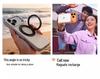 Чехол для iPhone 17 Pro Max: Приятное на ощупь, Двухцветный, Вращающаяся подставка, Защита от падений