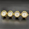 Quartz Finger Watch Ring for Couples Men Women Elastic Stretchy Digital Punk Jewelry Clock