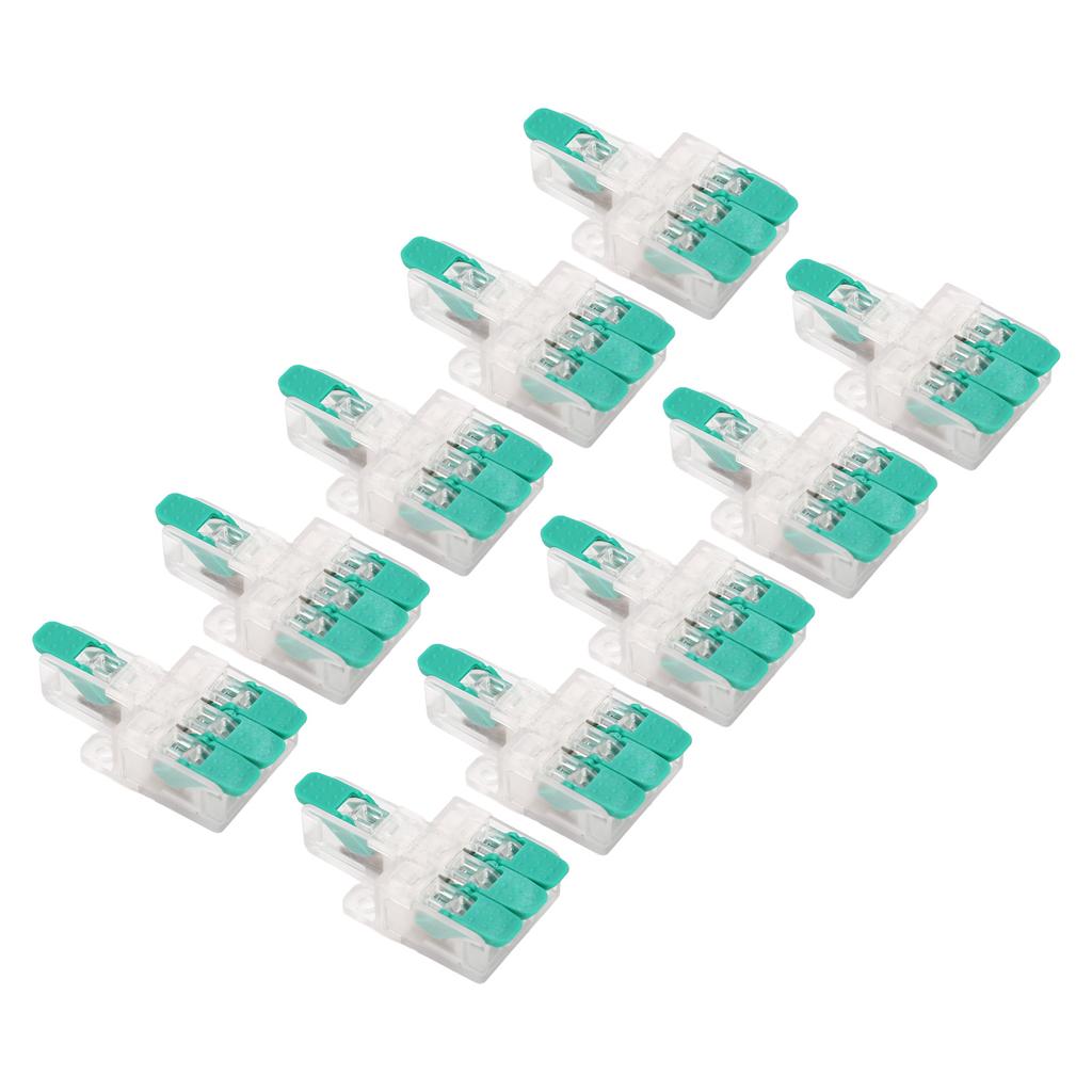 10 шт. Соединитель проводов Y613G 1 вход 3 выхода Огнестойкий соединитель проводников для 10–20 AWG 41A