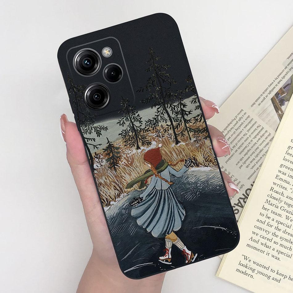 Силиконовый чехол для Xiaomi Poco X5 Pro Медведь-пилот Задняя крышка для POCOX5 X5Pro 5G Poco X 5 Pro Мягкие матовые защитные чехлы для телефона