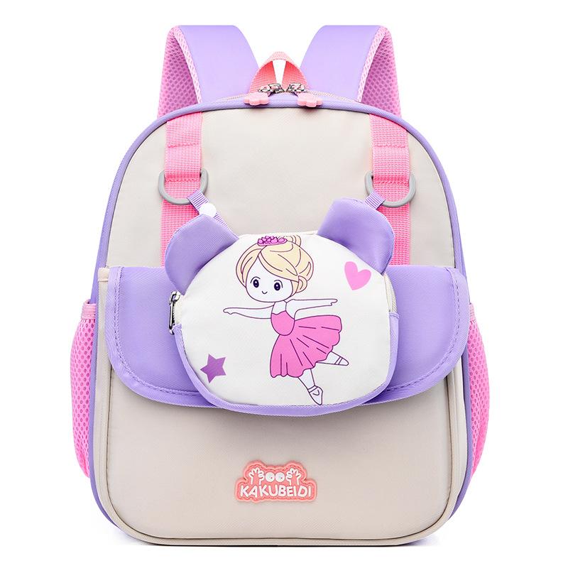 Children's Schoolbags, Kindergarten Backpacks, Cute Cartoon Boys and Girls, Lightweight and Large-capacity Backpacks