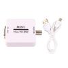 Mini HD VGA To BNC 1920 X 1080 USB Video Converter for HDTV Monitors TVs Computers