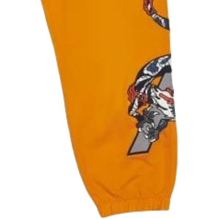 Palace Спортивные штаны Dragon Оранжевые мужские брюки P23JG062