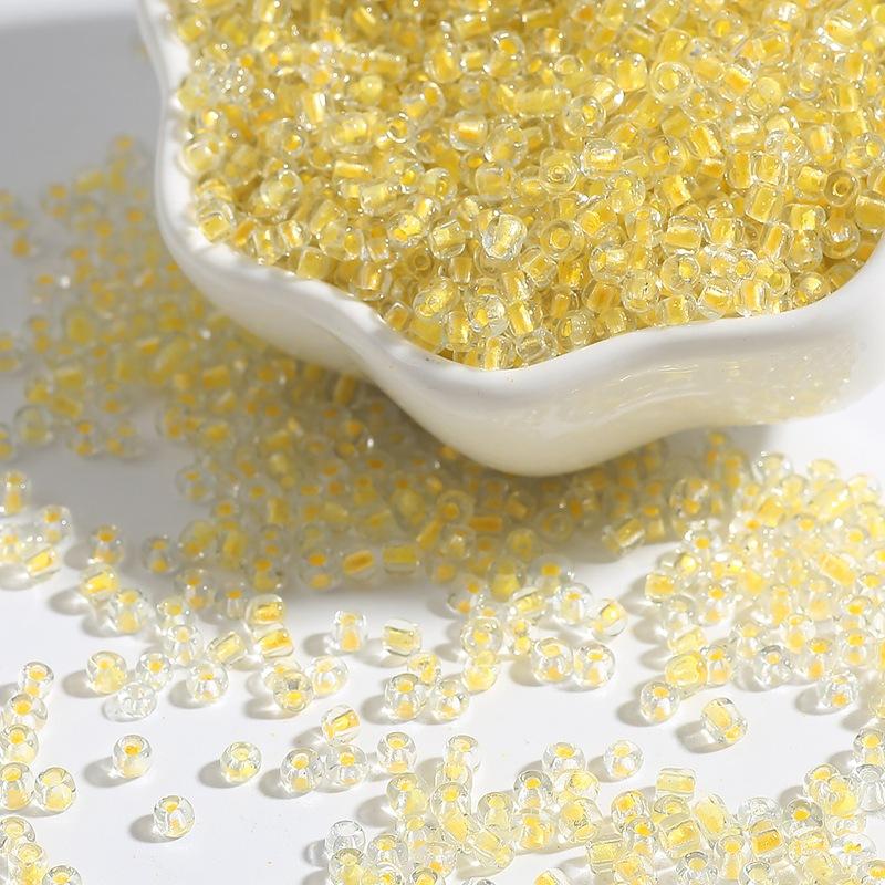 2-4 мм окрашенные бусины из риса, стеклянные бусины, материал для самодельных украшений, самодельные серьги, бахрома, бусины-россыпи