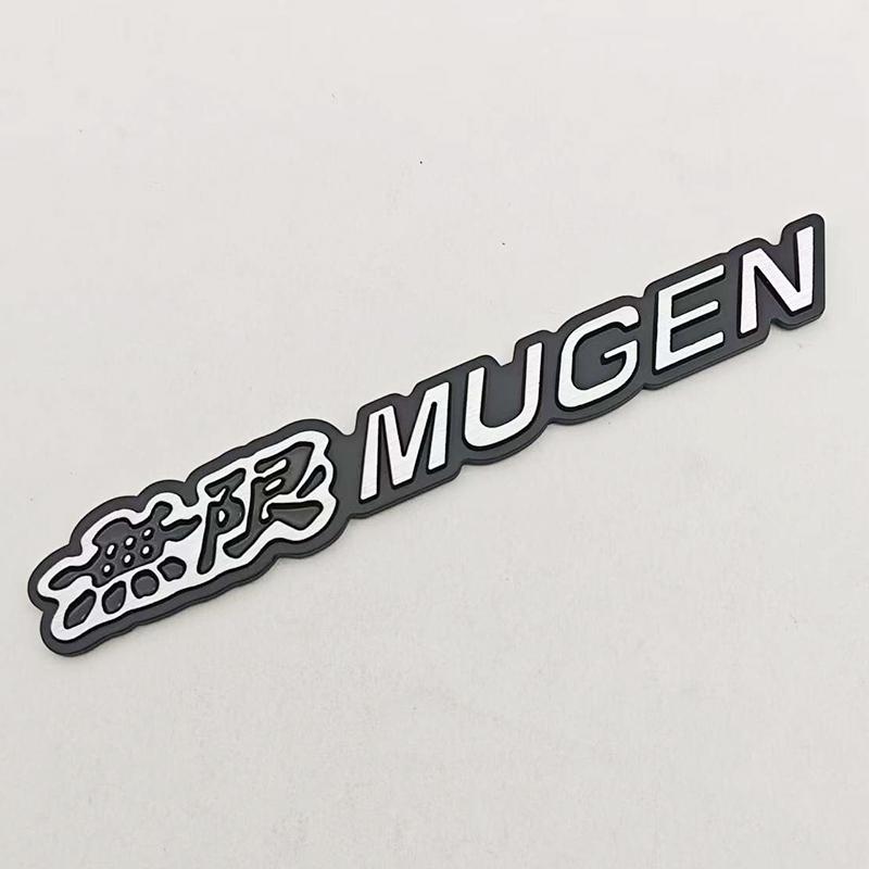 3D Металлическая Наклейка на Автомобиль Логотип Mugen Шильдик на Задний Багажник Для Honda Civic Accord Type R FN2 FK8 Fit Jazz RS Авто Аксессуары