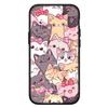 For Samsung Galaxy S24 S23 iPhone 16 15 14 Xiaomi Redmi Note 13 12 11 10 8 Plus 9 Pro Max X XR A15Phone Case Anime Cat Meow Lovely OPPO Huawei Cover
