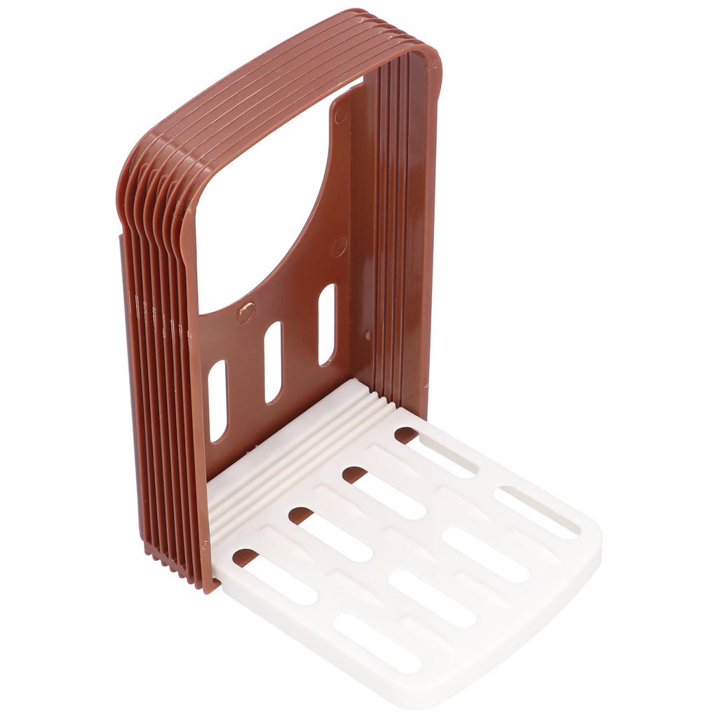 Bread Cutter ABS Foldable Adjustable Toast Slicing Cutting Machine Kitchen Accessory Coffee