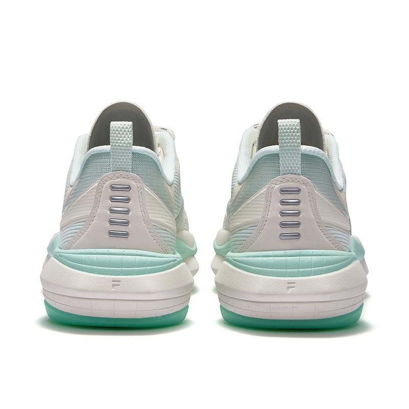 Fila Fusion Ray V Модные универсальные низкие повседневные кроссовки для женщин Зеленый Белый T12W521104FHW