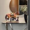 1Pc Synthetic Resin Affordable Luxury Home Decoration Gift Horse Ornament Fortune Craft Decorations