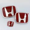 MPC4 Car Front Grille Badge Auto Steering Wheel Trunk Decorate Stickers For Honda FIT 2014-2018 Year Civic 8th 9th 9.5th 10th Generat