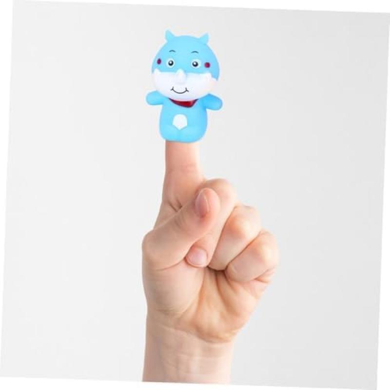 5-Piece Animal Finger Puppets Set, High-Quality Interactive Hand Puppets for Creative Play, Early Education, Motor Skills & Social Interaction