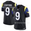 Men Women Cotton Football Jersey Rams Team Donald 99 Macua 12 9 23 Embroidered Sport Shirt Winter