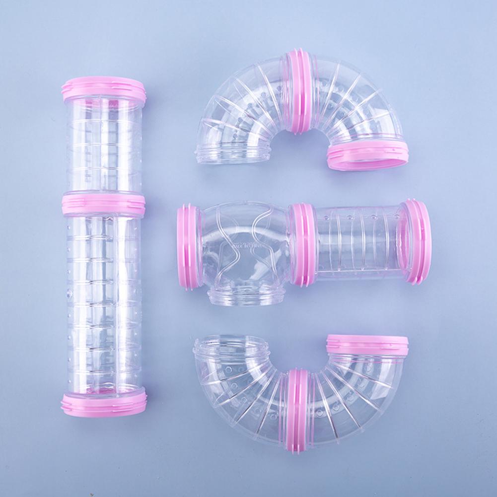 Игрушка-лабиринт для хомяка диаметром 5,5 см, переделанная клетка, внешние трубки, набор для туннеля, спортивная U-образная труба, аксессуары для хомяка, принадлежности для трубопровода