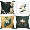 Floral Patterned Throw Pillows For Home Decor Polyester pillowcase, sofa decorative cushion cov Headboard Pillow