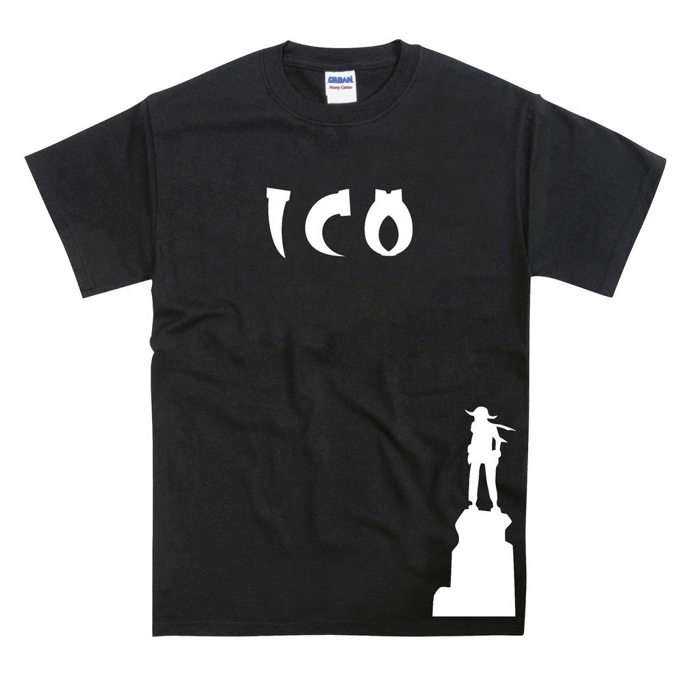 ICO Shadow of Colossus Playstation PS4 Футболка Футболка Топ