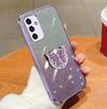 Подходит для Samsung A16, чехол для мобильного телефона s24, гальваническое покрытие, блестки, постепенное изменение, M15, кронштейн-бабочка, A73, силиконовый защитный чехол A22S