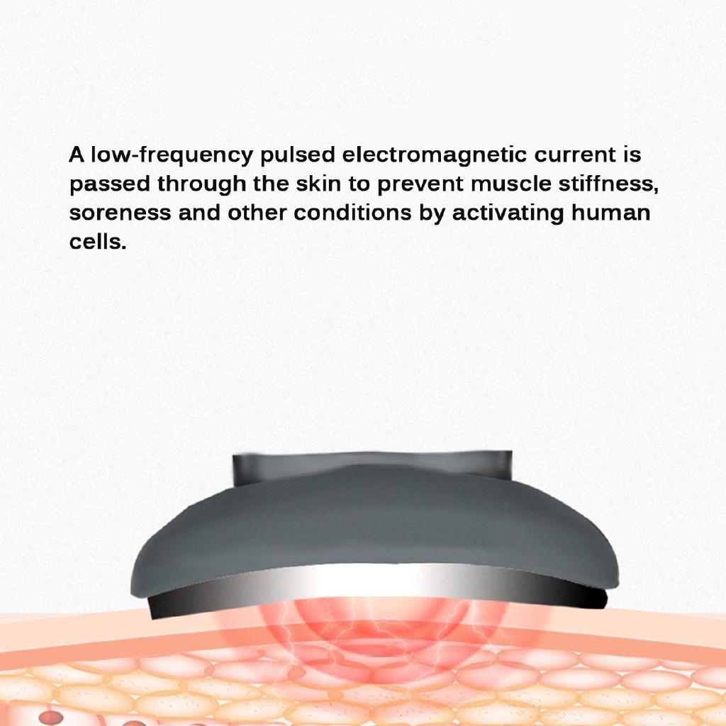 Электрический массажер для шеи 5 В и импульсный массажер для спины, 9 режимов управления мощностью, дальний инфракрасный нагрев, инструмент для облегчения боли, машина для релаксации, уход за здоровьем
