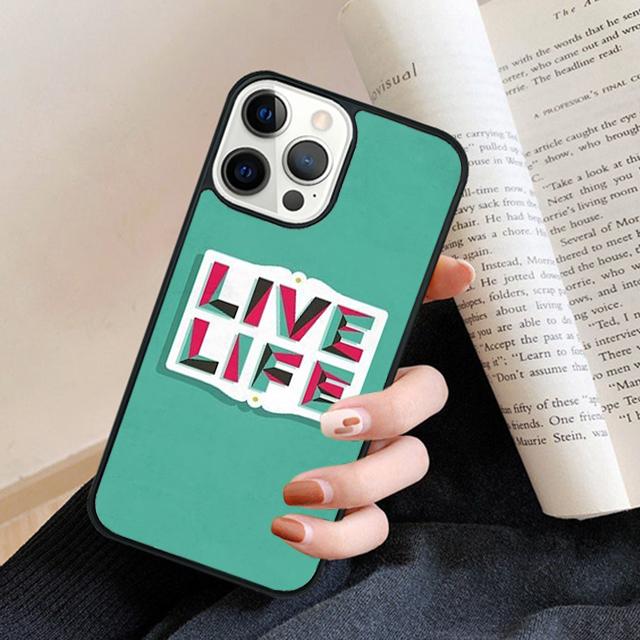 Красивая Жизнь Вдохновляющая Цитата Чехол для Телефона для iPhone 17 Air 16 15 14 13 11 12 Pro Max Plus Fundas