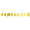 Mini Golden Pennant Garland 1.5 M