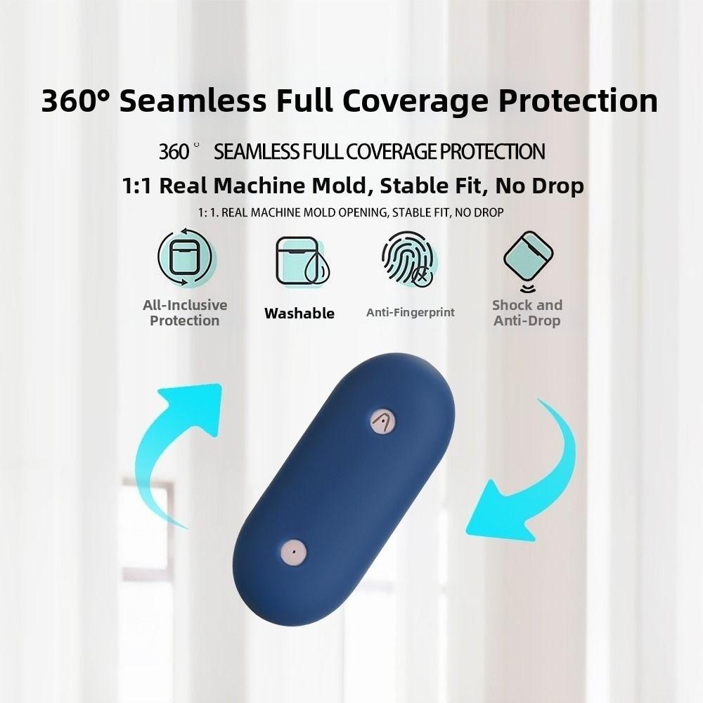 Silicone Protective Case Protector Soft Sleeve Storage Cover for PLAUD NotePin AI Recorder