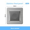 Universal Wall Light Switch Brushed Stainless Steel Panel,UK Type-c 18W Quick Charging Socket 220V Double USB Electrical Outlet