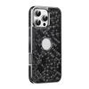 Premium Genuine Leather IPhone Case With Magnetic Snap Dragon Scale Texture 14 To 17 Pro Max