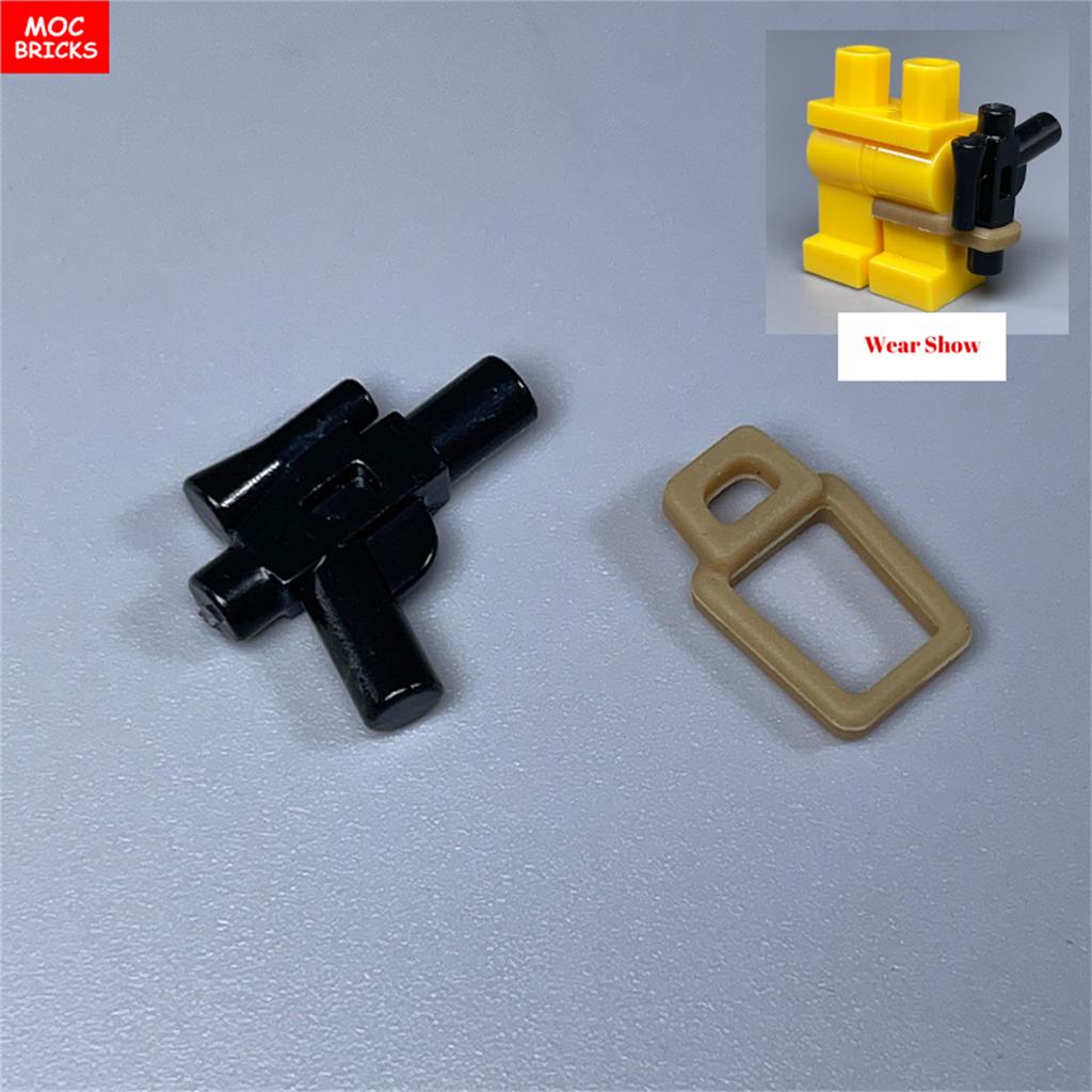 Кирпичи MOC Фигурка 4 см Леггинсы из мягкой резины Аксессуары для оружия Строительные блоки Игрушки для детей Куклы Рождественские подарки