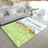 Teletubbies Customize Your Name Carpet Perfect for Foyer Bedrooms Dining Room Kitchen Anti-slip Rug Anime Office Decor Spiritual Gift
