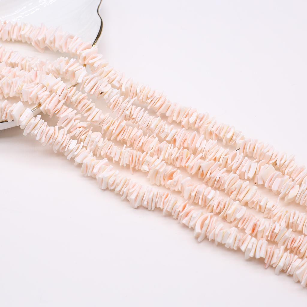 Shell Spacer Beads Natural Freshwater Shell Isolation Beads 6mm For Jewelry Making DIY Necklace Bracelet Earrings Accessory