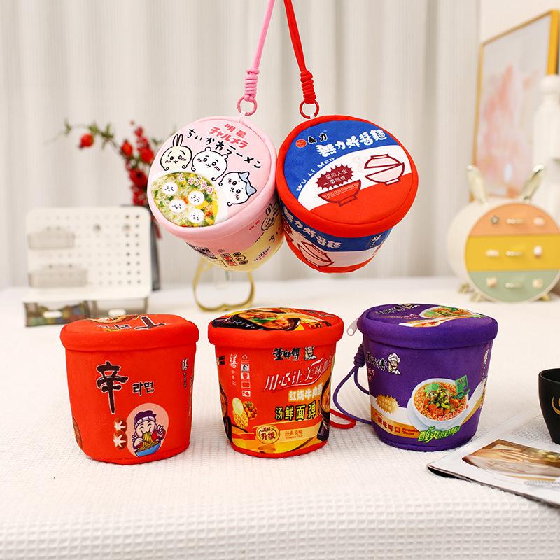 Simulated Instant Noodles, Fried Noodles, Snacks, Family Bucket Pillow Storage, Bucket Noodles, Office Pillow Cushion, Plush Toys