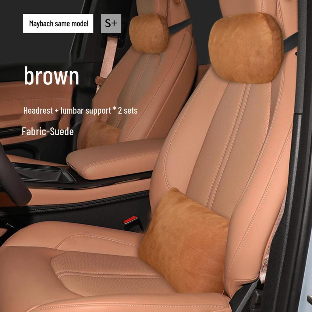 NIO ES6 Car Headrest & Lumbar Support Pillow - Neck Protection & Comfort