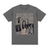 Футболка Lana Del Rey Ultraviolence Альбом Музыка Футболки Мужские Женские Винтажные С Коротким Рукавом Свободная Футболка Харадзюку Уличная Одежда
