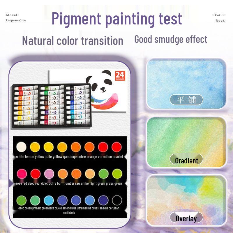 Portable Mini Watercolor & Acrylic Painting Easel Set with Sketchbook