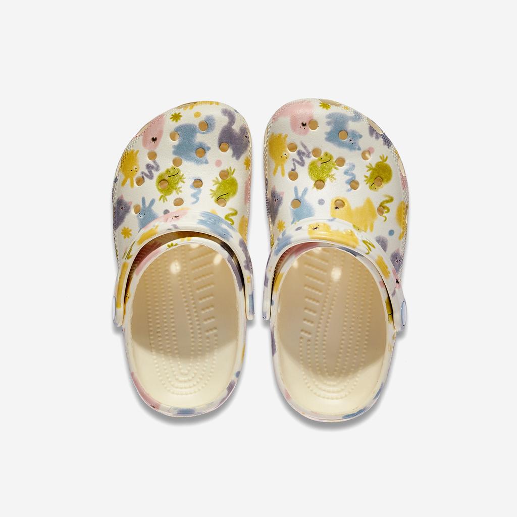 Crocs Классические пастельные клоги для детей, CRS210995, 1010111890, Популярная корейская обувь
