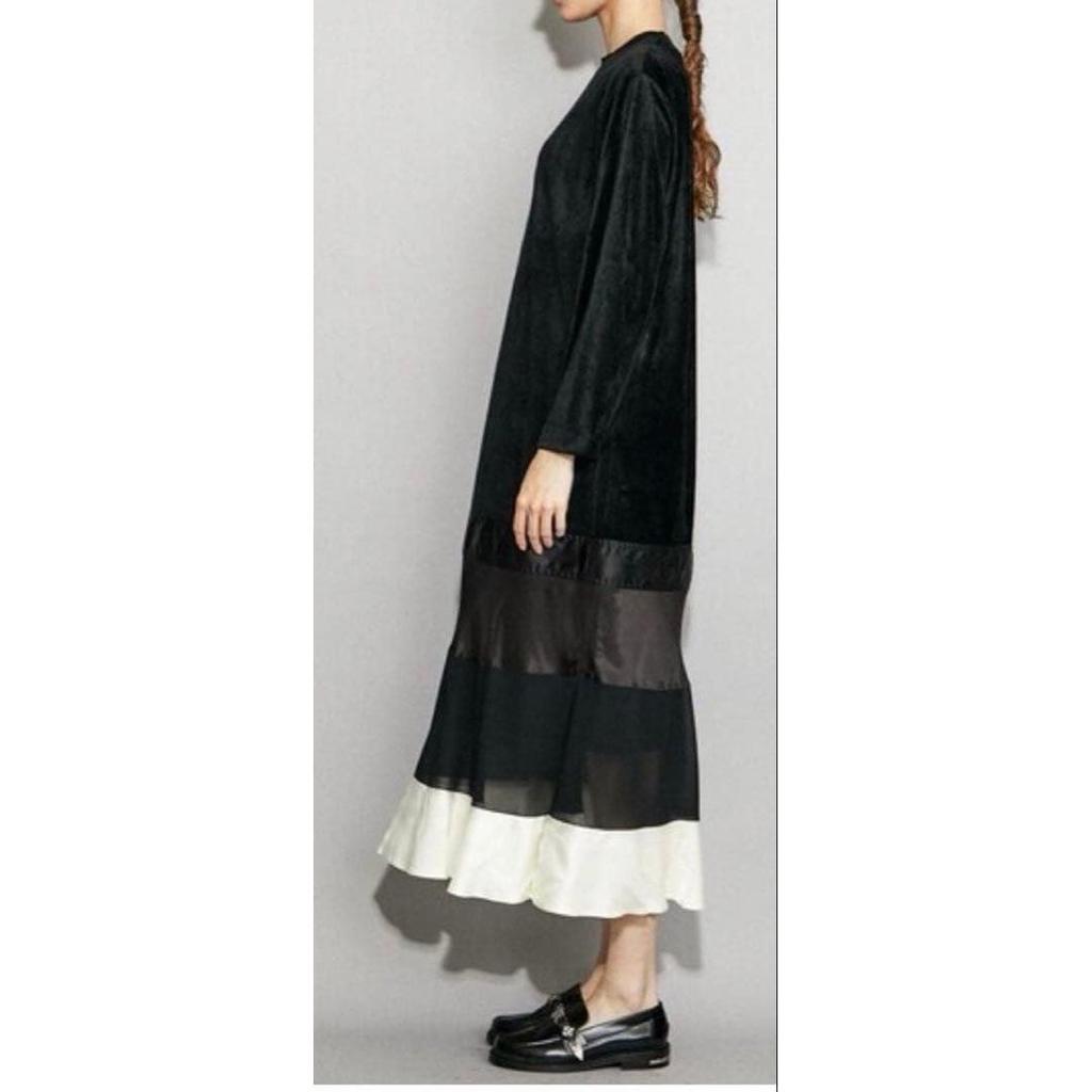 Used [Good condition] TOGA PULLA velor jersey dress