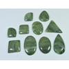 260 карат. Натуральный нефритовый нефрит Смешанная форма Кабошон Россыпной драгоценный камень 10 шт. Партия C-1850