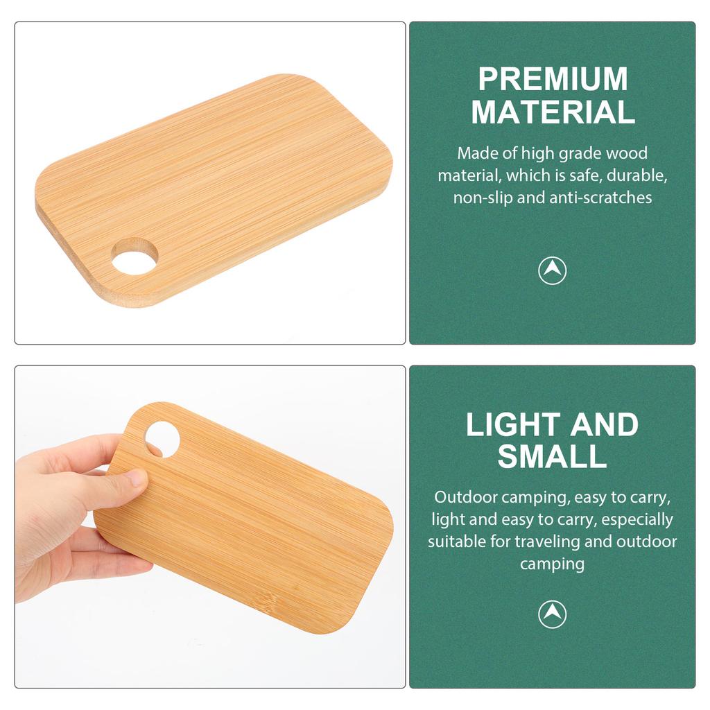 Mini Wooden Pallets Kitchen Chopping Board Reusable Cutting Countertop Boards Multi-use Vegetable Camping Travel
