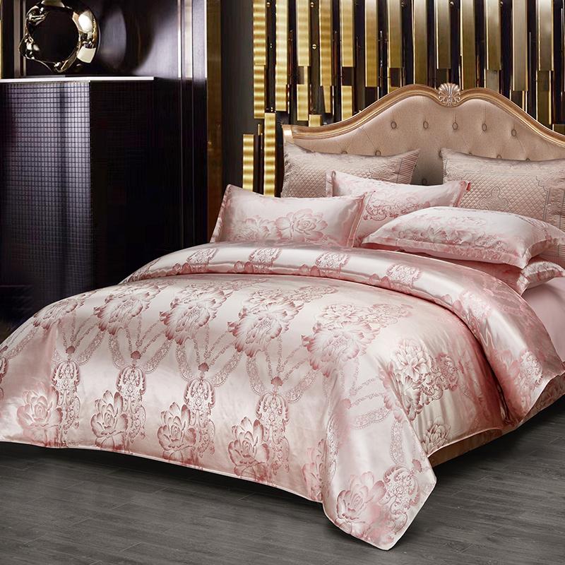 Набор из 3 предметов: пододеяльник и наволочки, без наполнителя, европейский тип легкой роскоши, приятная к коже мягкая ткань, для семейной спальни, постельное белье