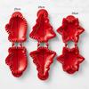 3Pcs Xmas 3D Cookie Mould Cookie Cutter Sets Holiday Gift Dishwasher Safe Plastic