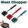 Meat Chopper Heat Resistant Meat Spatula Chopper Effortlessly Handheld Salad Smasher