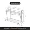 Hand-Woven Natural Rattan Storage Basket for Cosmetics and Desktop Organizing with a Retro High-End Feel
