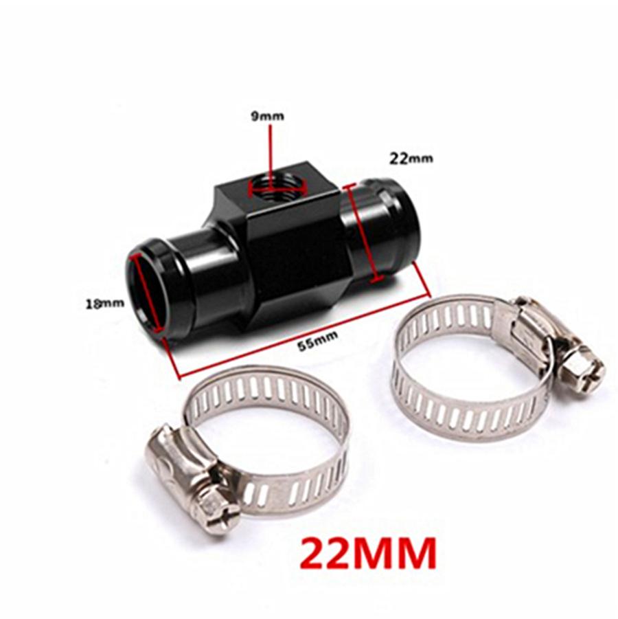 Мотоциклетный 5 в 1 Вольтметр температуры воды Часы Зарядное устройство USB + Датчик 22 мм