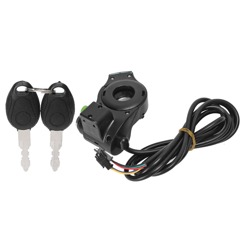 Throttle Grip Handlebar Handle Grip Twist Throttle with Blue Font Display for Electric Bike Motorbike Accessories